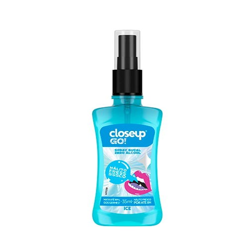 Enx.bucal Spray Closeup Go Ice Zero Alcool 35ml