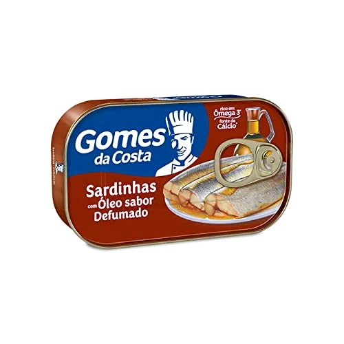 Sardinha Com óleo Defumado Gomes Da Costa Lata 75g