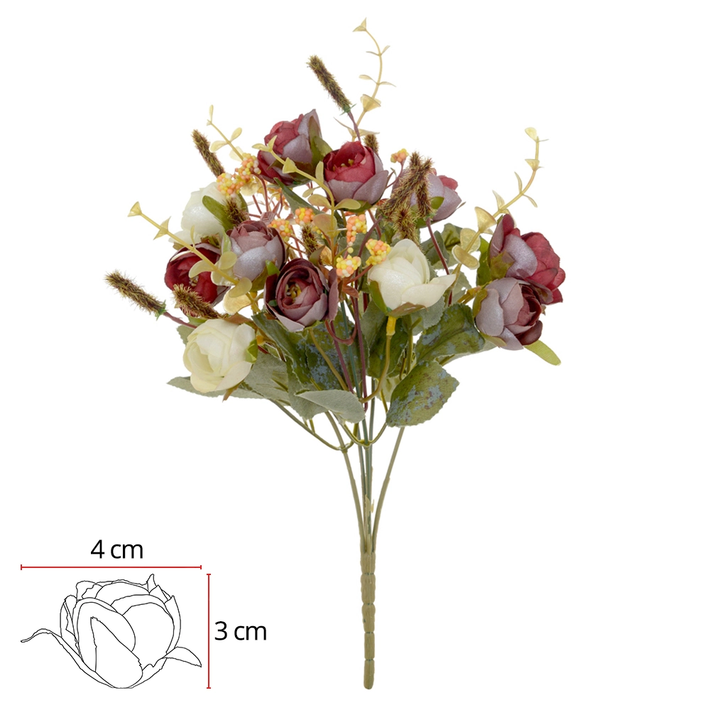 B Camelia Fl Arte X13 Vm Creme Out 31cm