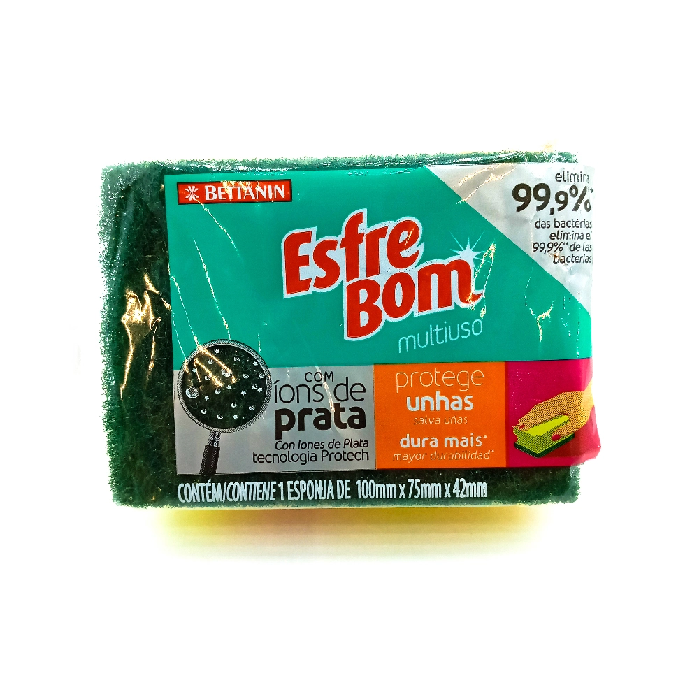 Esponja Multiuso Protege Unhas Esfrebom