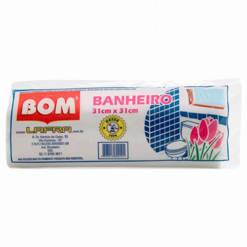 Saco De Lixo Bom Roll C/30 P/banheiro