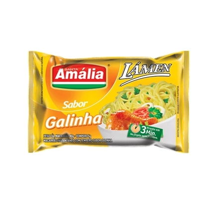 Macarrão Instantâneo Santa Amália Galinha