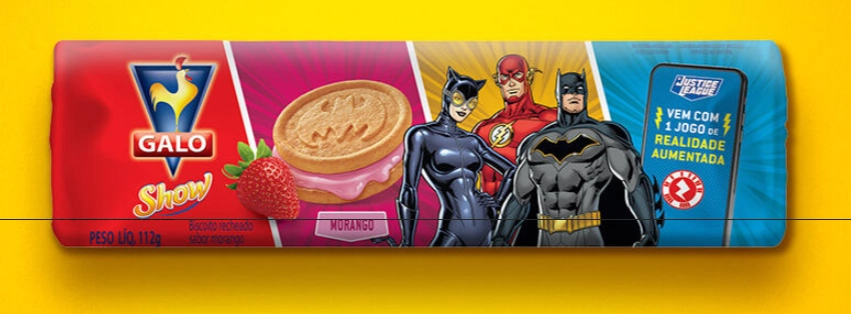 Biscoito Galo Infantil Morango