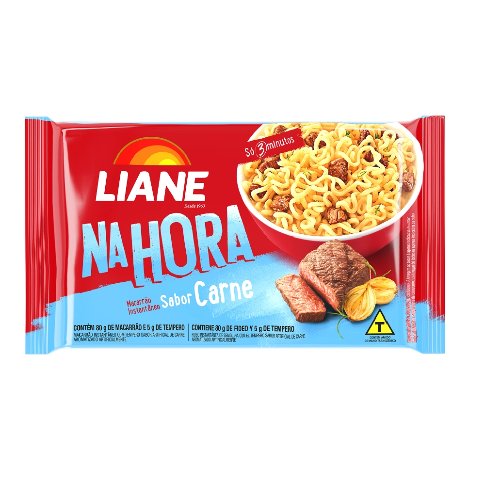 Macarrão Inst Liane Carne