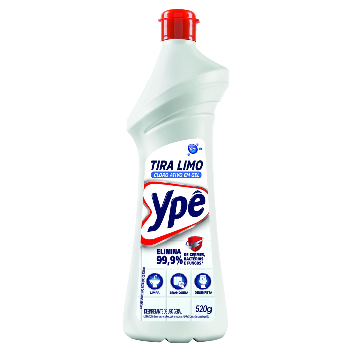 Desinfetante Uso Geral Tira Limo Ypê Squeeze 520g