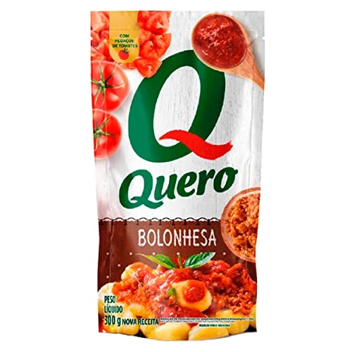 Molho De Tomate Bolonhesa Quero Sachê 340g