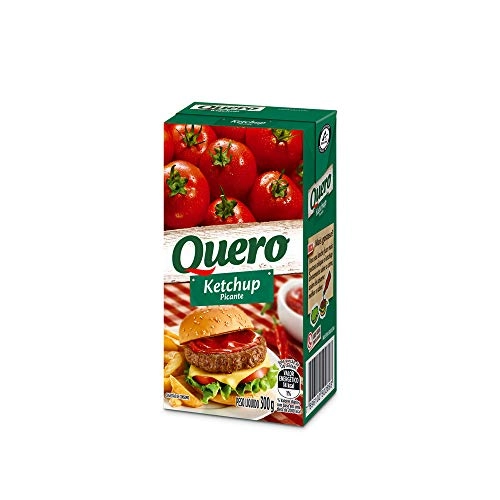 Ketchup Picante Quero Caixa 300g