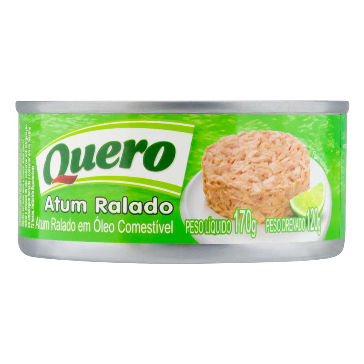 Atum Ralado Em óleo Quero Lata 120g