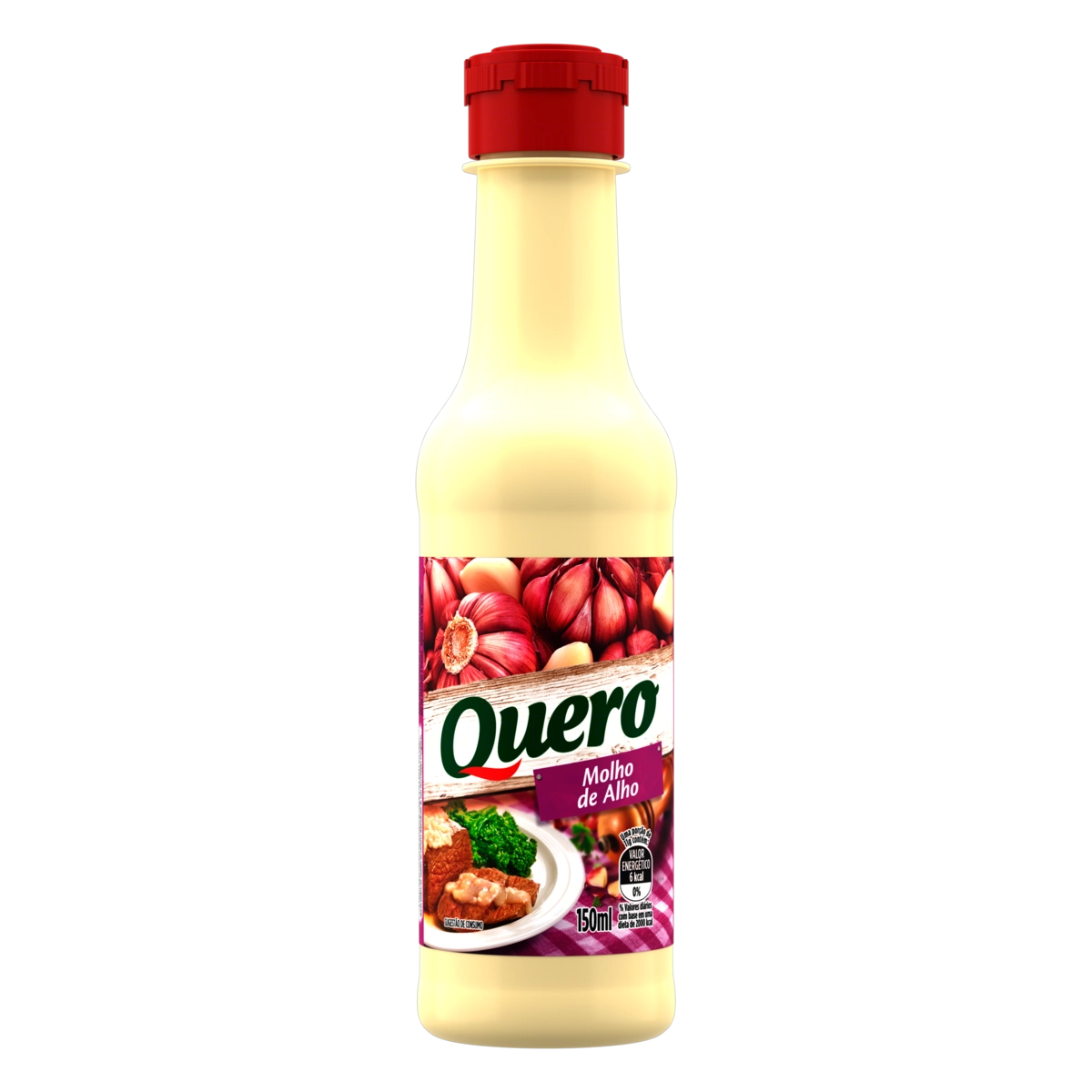 Molho De Alho Quero Frasco 150ml