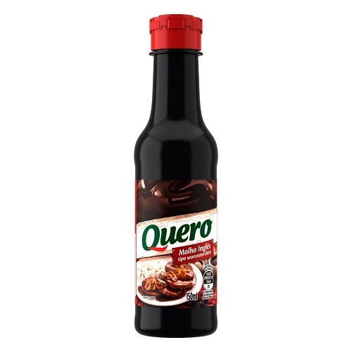 Molho Inglês Worcestershire Quero Frasco 150ml