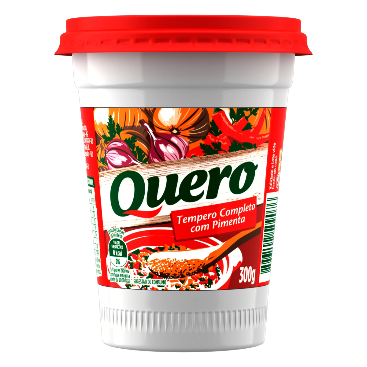 Tempero Completo Com Pimenta Quero Pote 300g