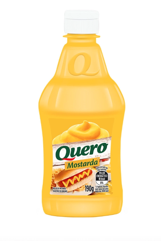 Mostarda Amarela Quero Squeeze 190g