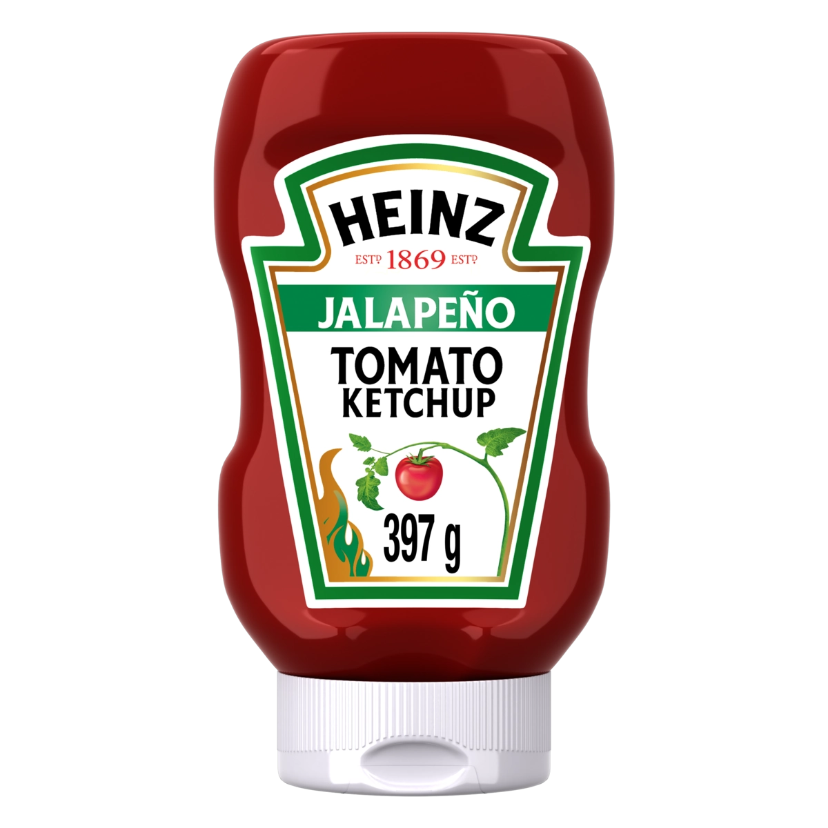 Ketchup Jalapeño Heinz Squeeze 397g