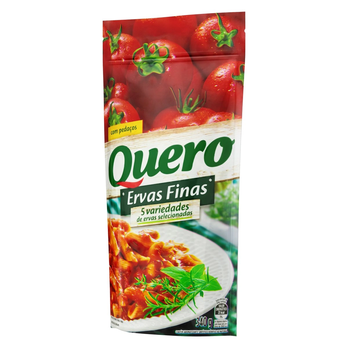 Molho De Tomate Ervas Finas Quero 340g