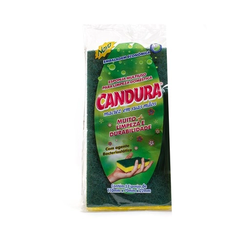Esponja Candura C/3 Multi Uso Uso