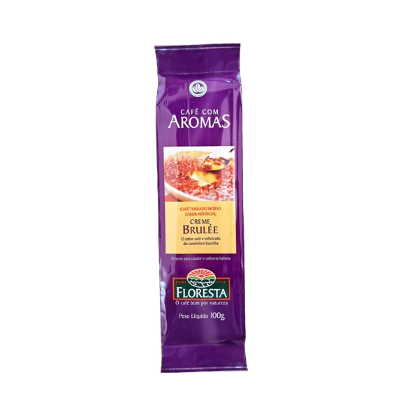 Café Torrado E Moído Creme Brulée Floresta Gourmet Pacote 100g