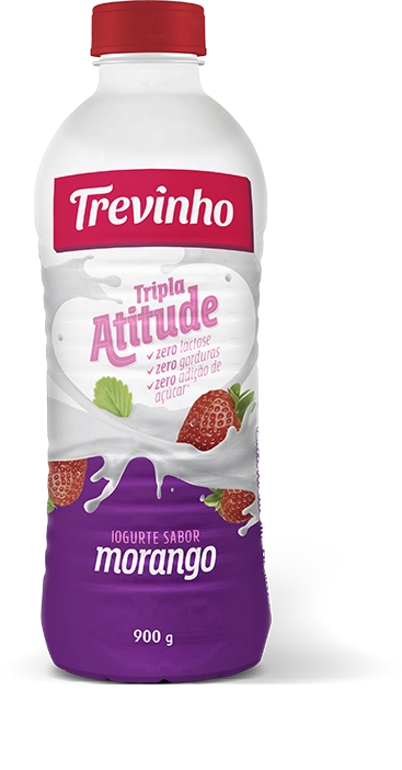 Iogurte Trevinho Light Morango