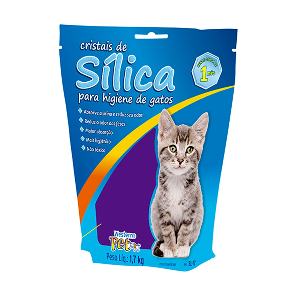 Cristais De Silica Hig.gatos 1,7kg