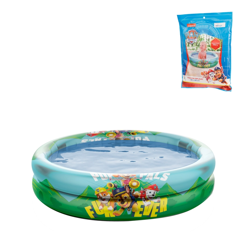 Piscina Inflavel Patrulha Canina 70l Pci 014 Etilux