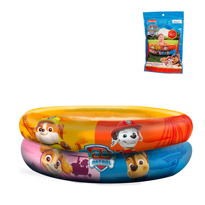 Piscina Inflavel Patrulha Canina 21l Pci 018 Etilux