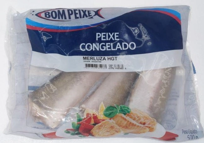File Merluzinha Bom Peixe 500gr