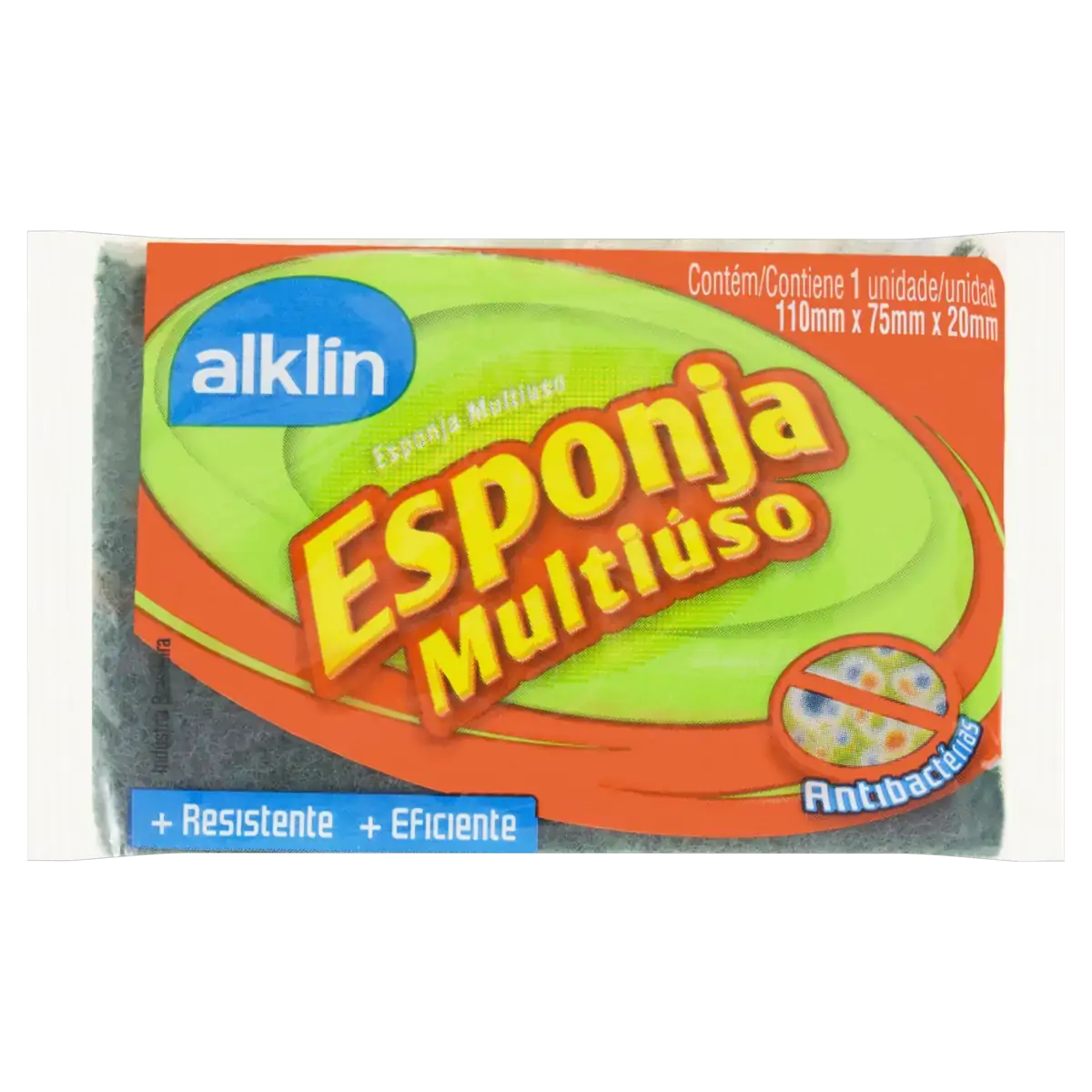 Esponja Alklin Anti Risco Prateada