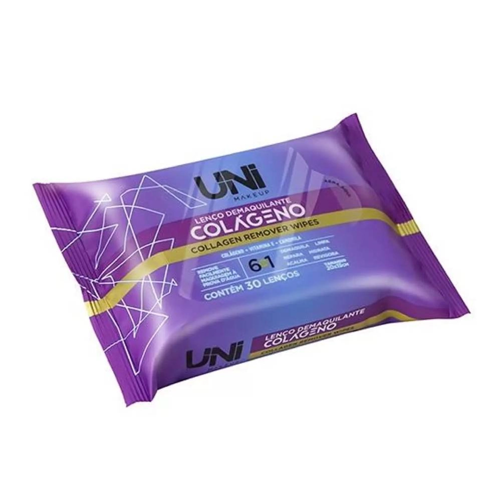 Lenco Demaquilante Colageno Unimakeup 30un