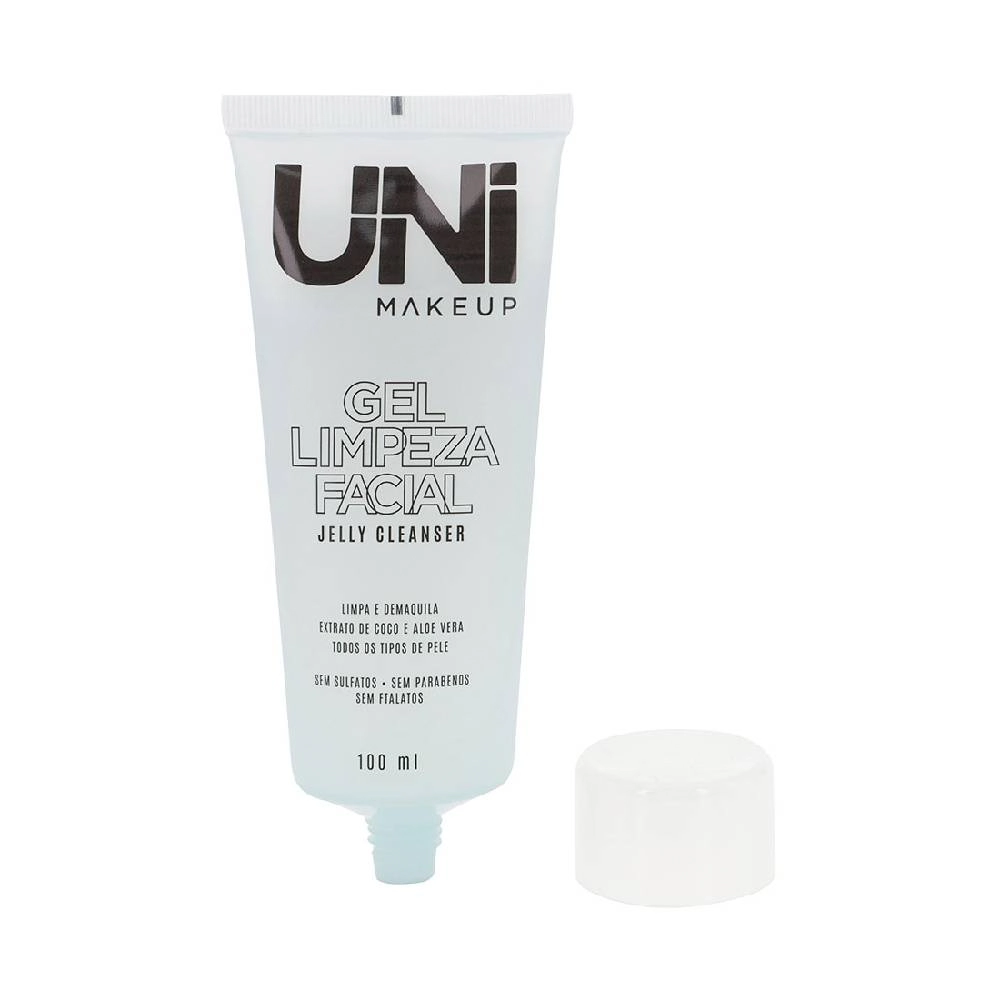 Gel De Limpeza Facial Unimakeup Coco E Aloe Vera Jelly Cleanser 100ml