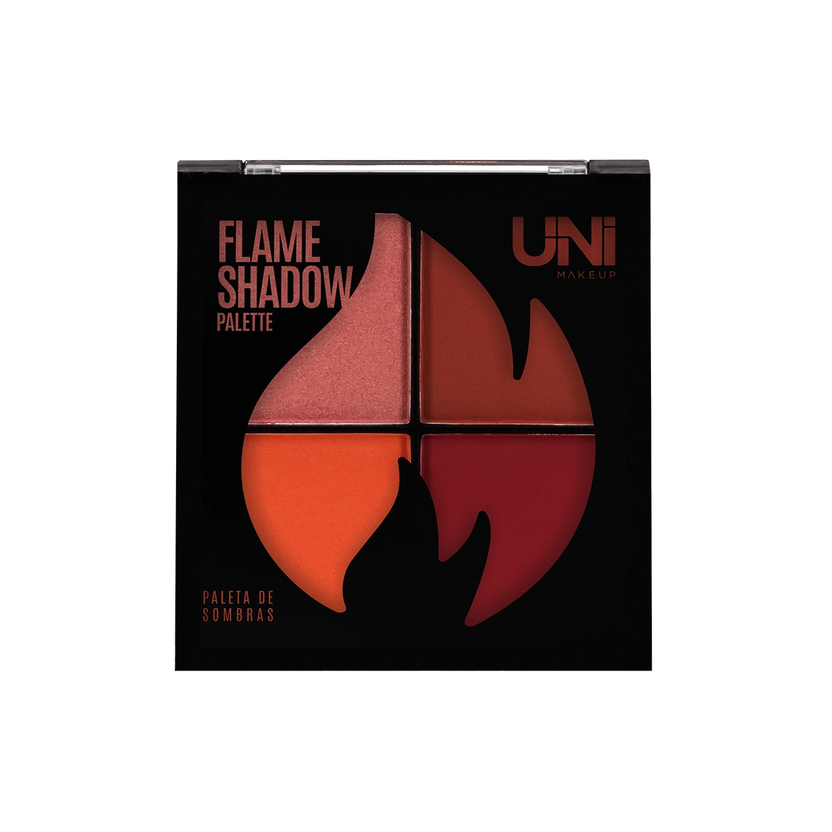 Paleta De Sombras Unimakeup Flame Shadow 1un