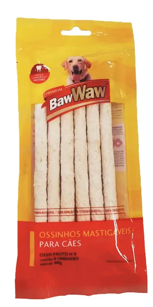 Osso Baw Waw Palito N 8 C/6unidade