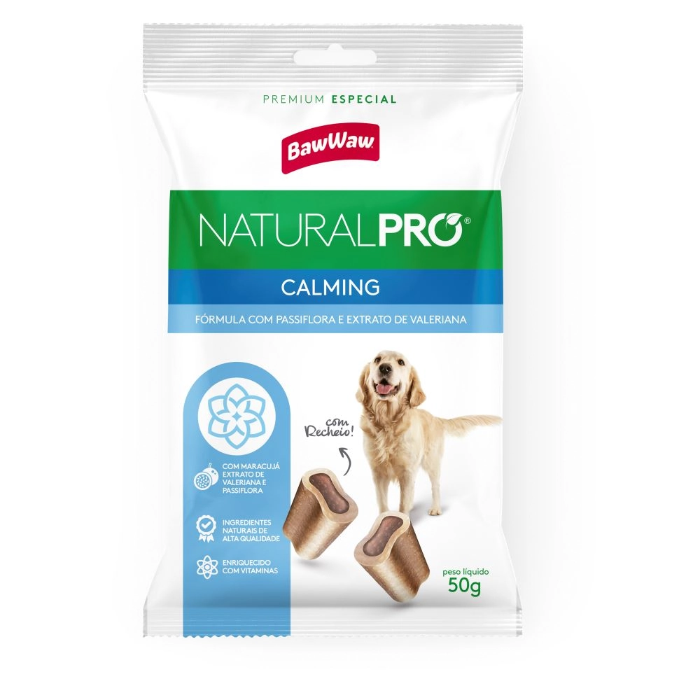Snack Caes Baw Waw Natural Pro 50g Calming