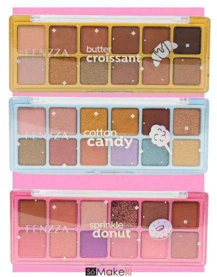 Paleta Sombras Donut Fz10074 Sc Fenzza