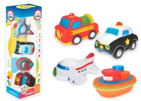 Carrinhos Coleã ã O Transportes Fofinhos Baby Lã­der Ref:5625