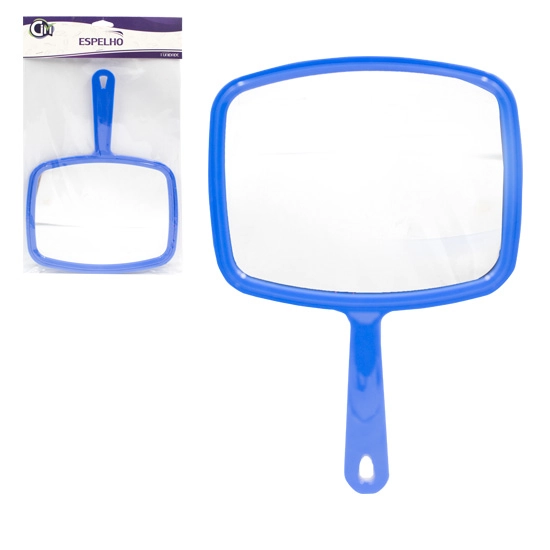 Espelho Cabo Plast Retang 27x19cm Ns293521 Cim