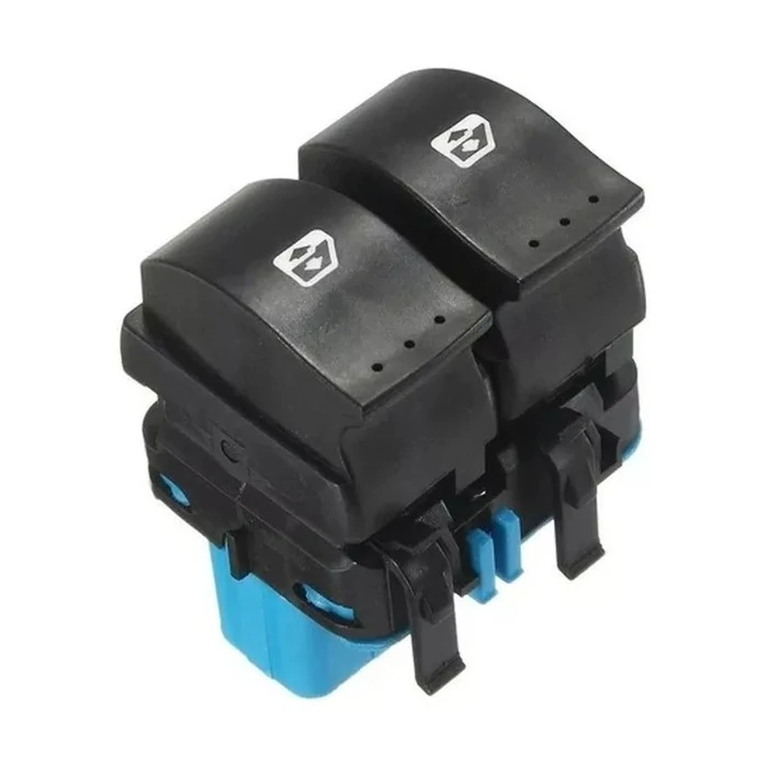 Botão do Vidro Elétrico Dianteiro Duplo Azul - RENAULT 8200108269
