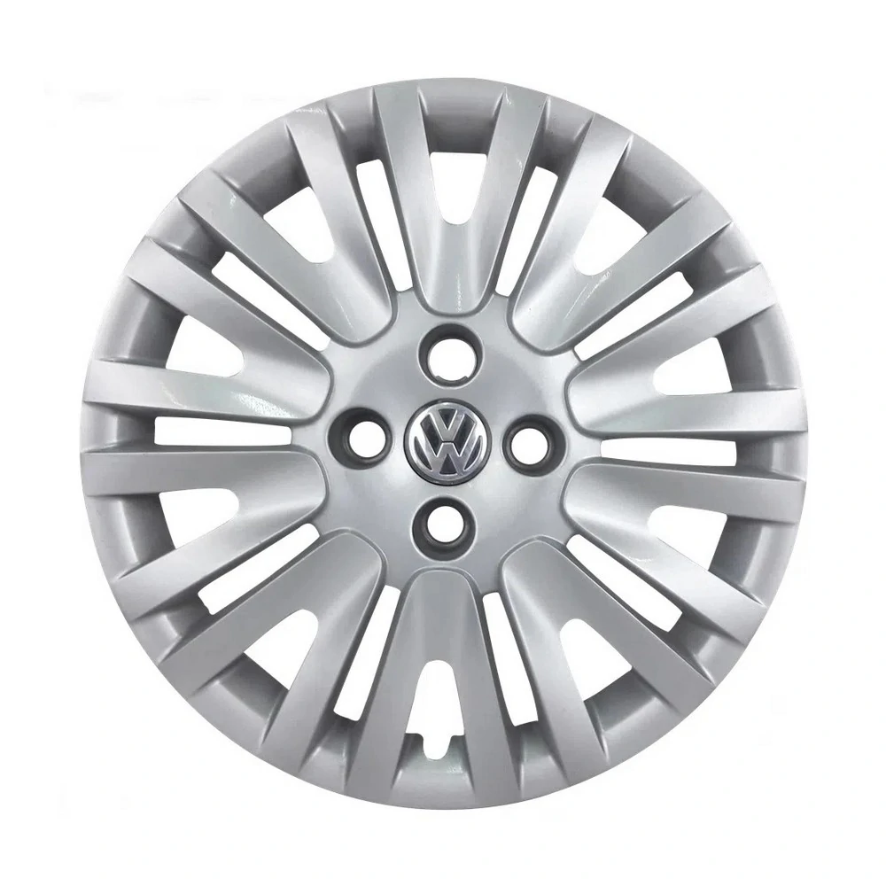 Calota Aro 15 Pol. Prata Fixação por Parafuso - VOLKSWAGEN 5U0601147FYSW