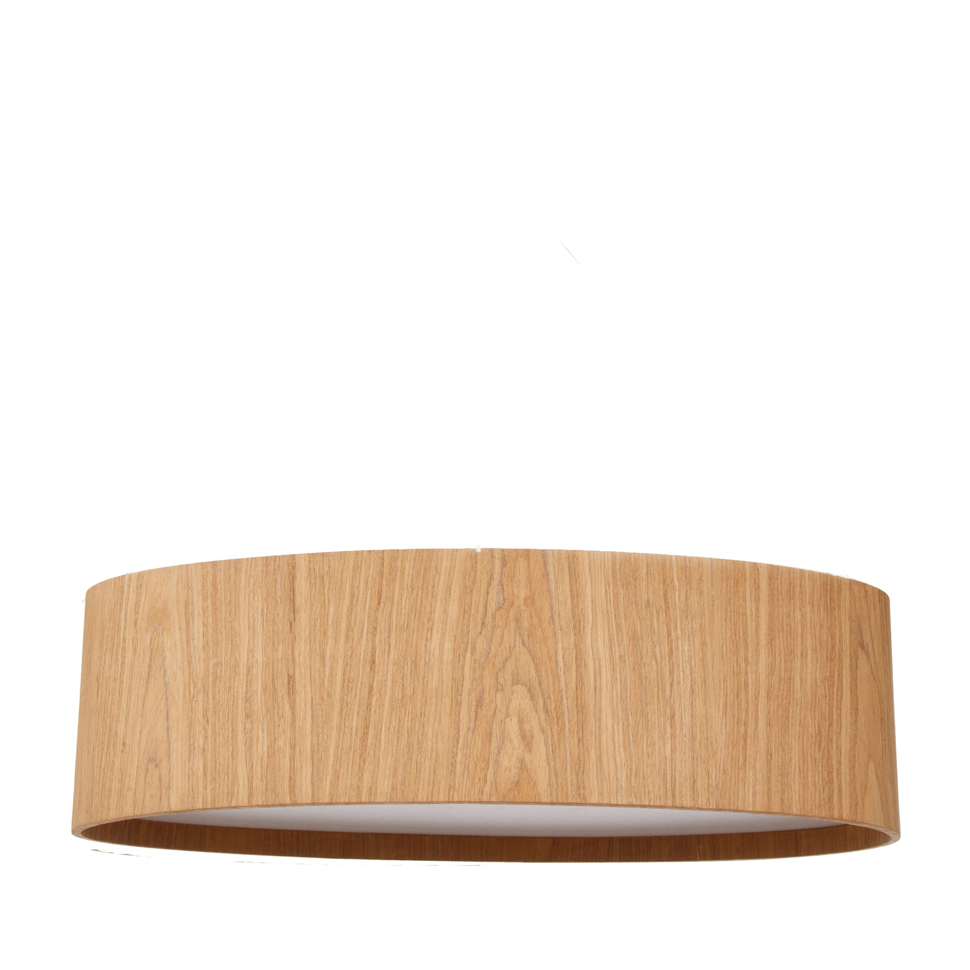 Plafon Madeira Oval 75cm Freijó