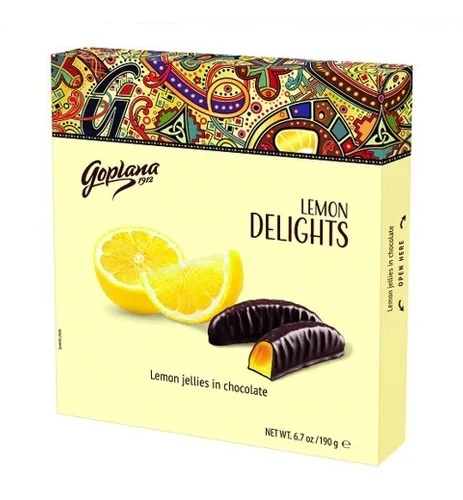 Choc Lemon Delights Goplana 190g