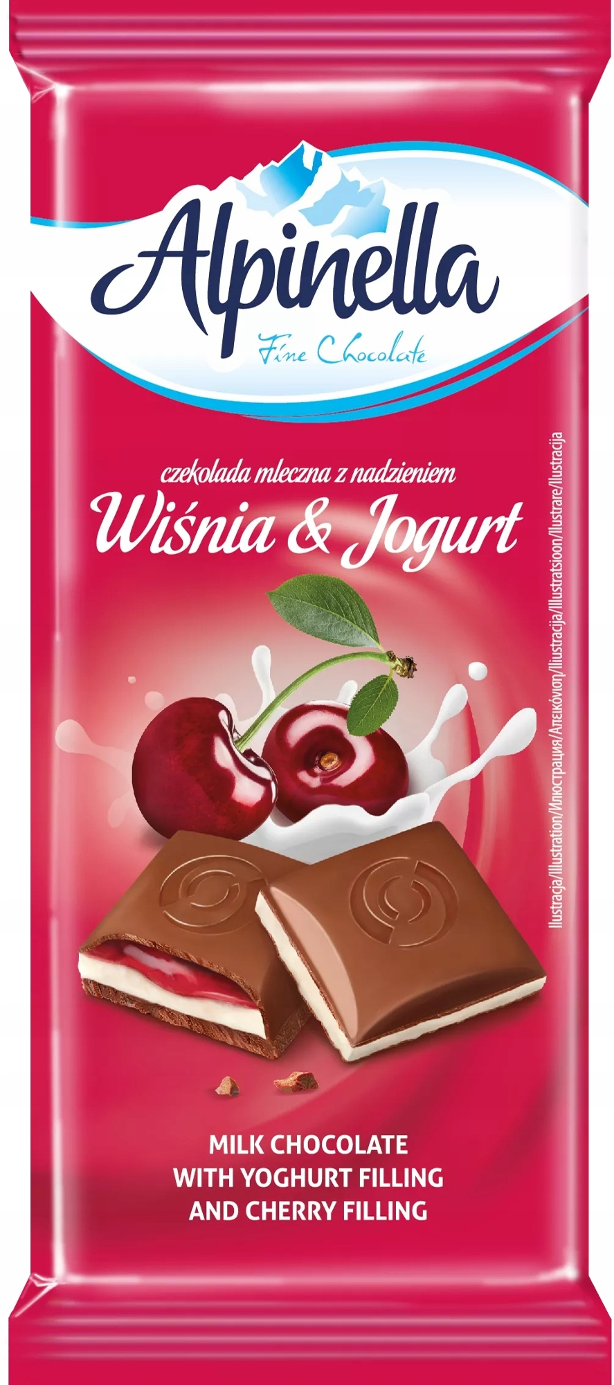 Choco Alpinella Milk Cherry 100g