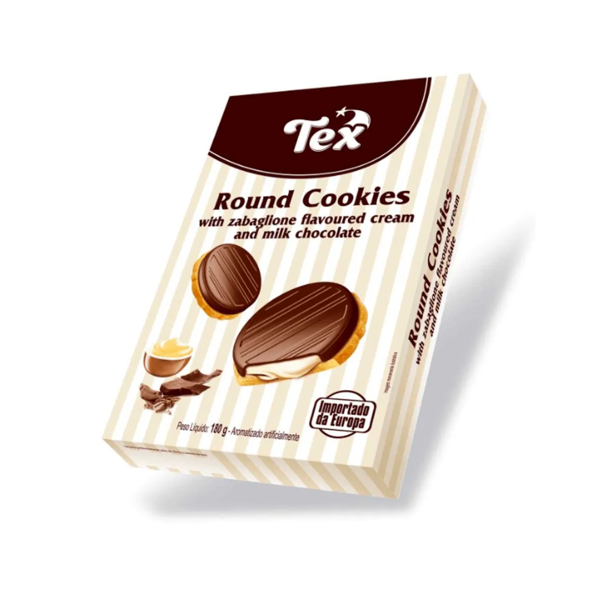 Bisc Tex Cookies With Zabaglione Pc 180g
