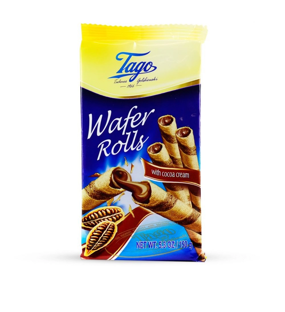 Bisc Waf Creme Choc Tago 150g
