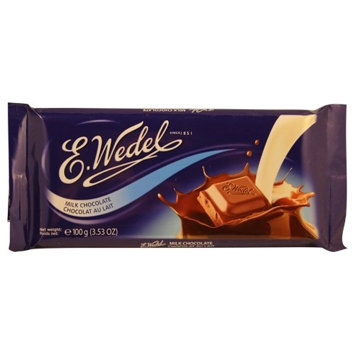 E. Wedel Milk Chocolate 100g/3.5oz