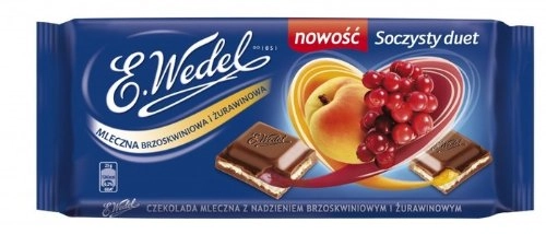 Mleczna Brzoskwiniowa I żurawinowa