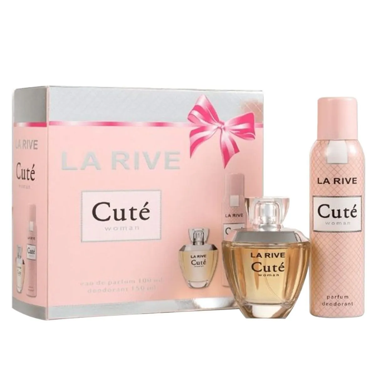 Kite Cuté La Rive Feminino Eau De Toilette 100ml Desodorante 150ml