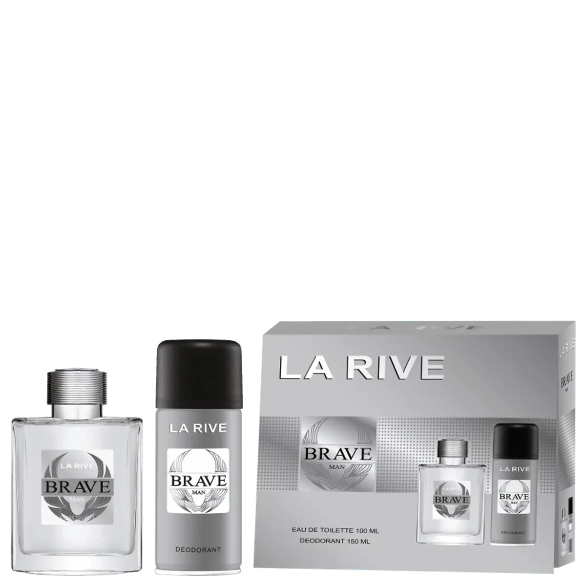Kit La Rive Brave - Eau de Toilette 100ml + Desodorante 150ml