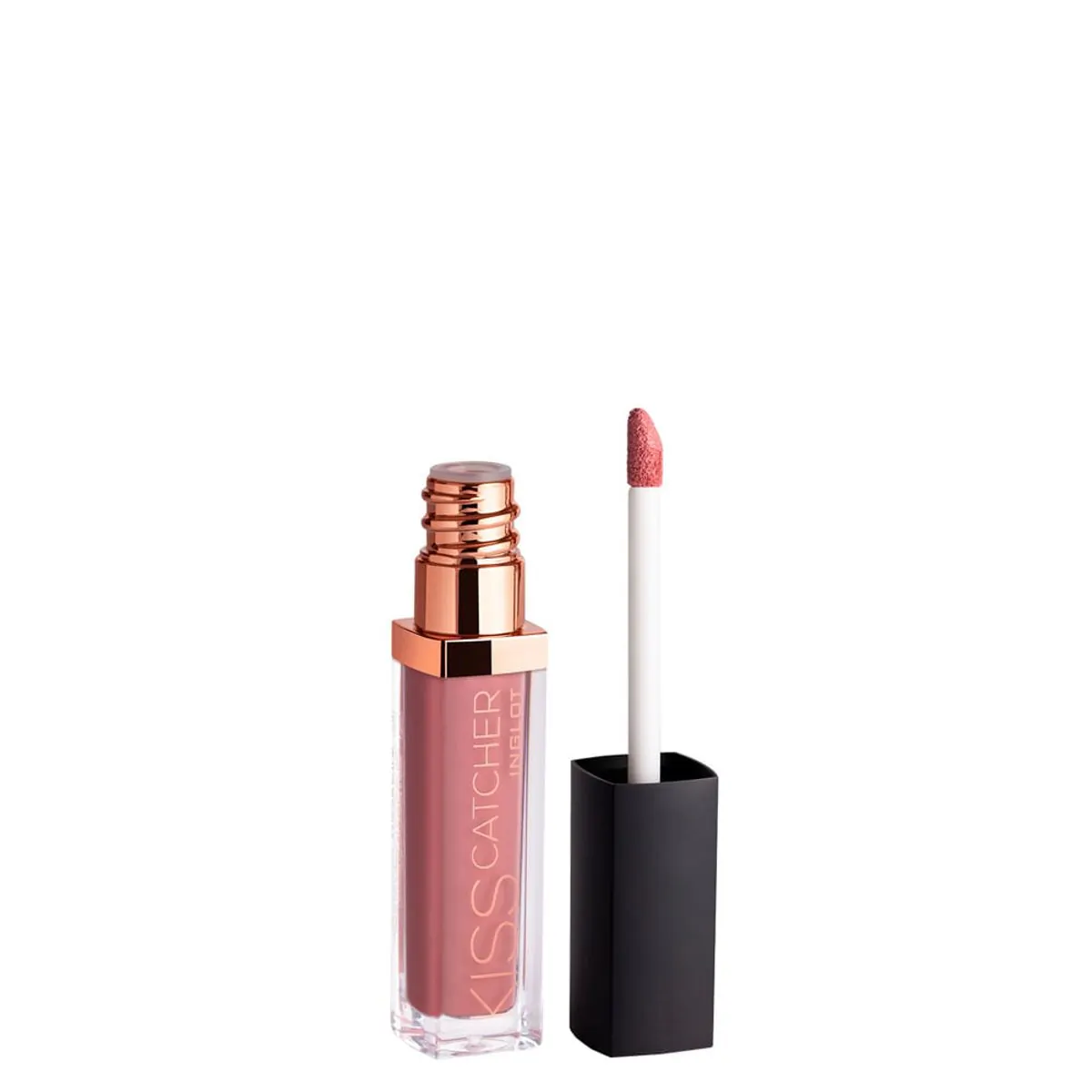 Batom Liquido Acetinado Inglot Kiss Catcher Velvet Heather 02 5,5ml - Inglot Kiss Catcher Velvet Hea