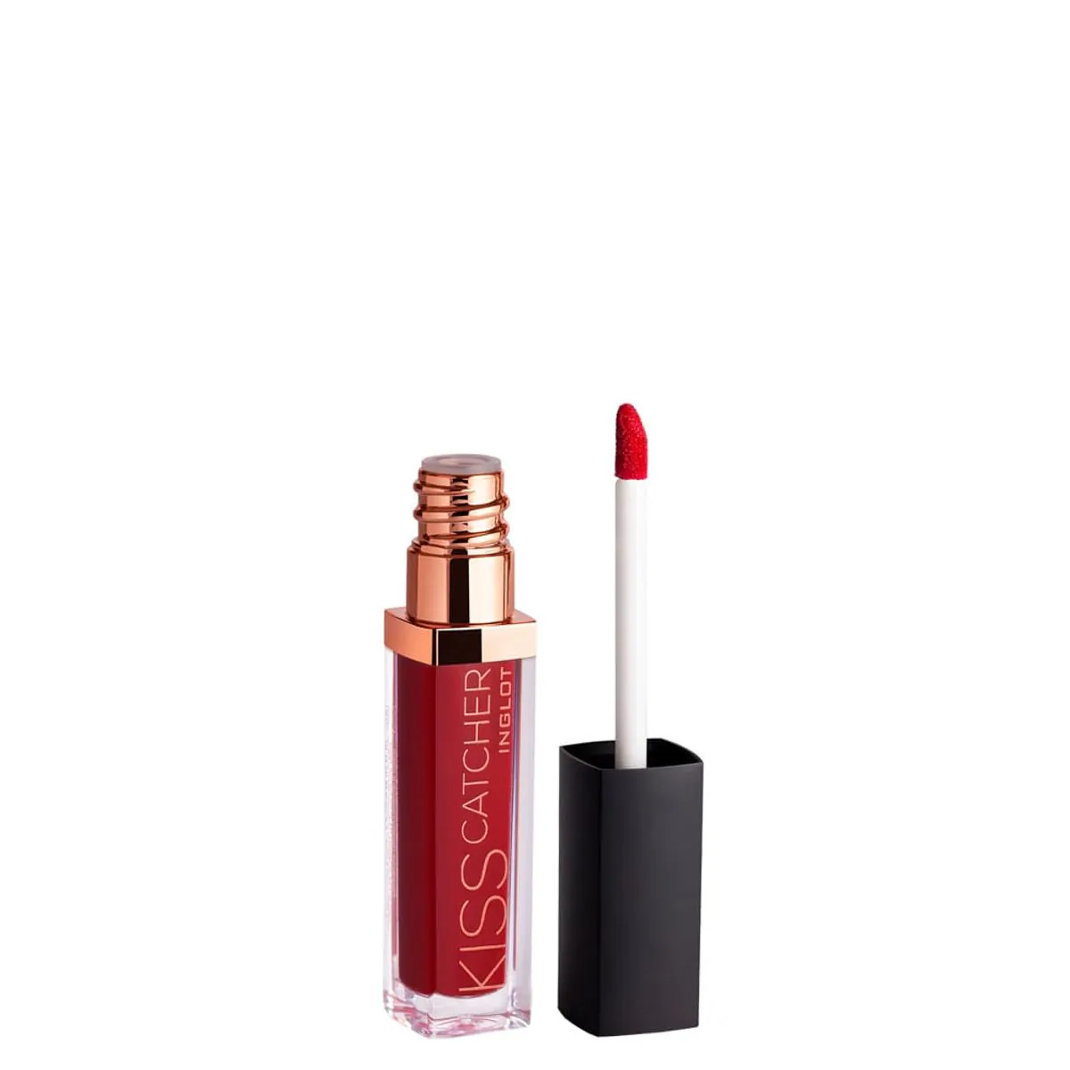 Batom Liquido Acetinado Inglot Kiss Catcher Red Of Desire 05 5,5ml - Inglot Kiss Catcher Red Of Desi