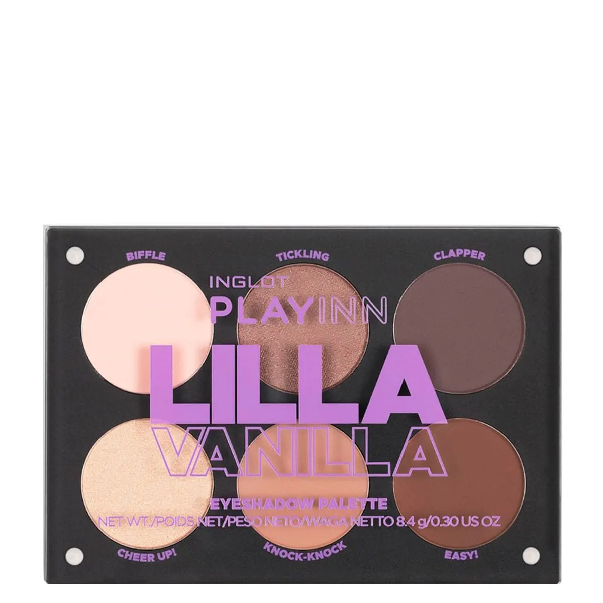 Paleta De Sombras Inglot Playinn Lilla Vanilla 8,4g - Inglot Playinn Lilla Vanilla Paleta de Sombras