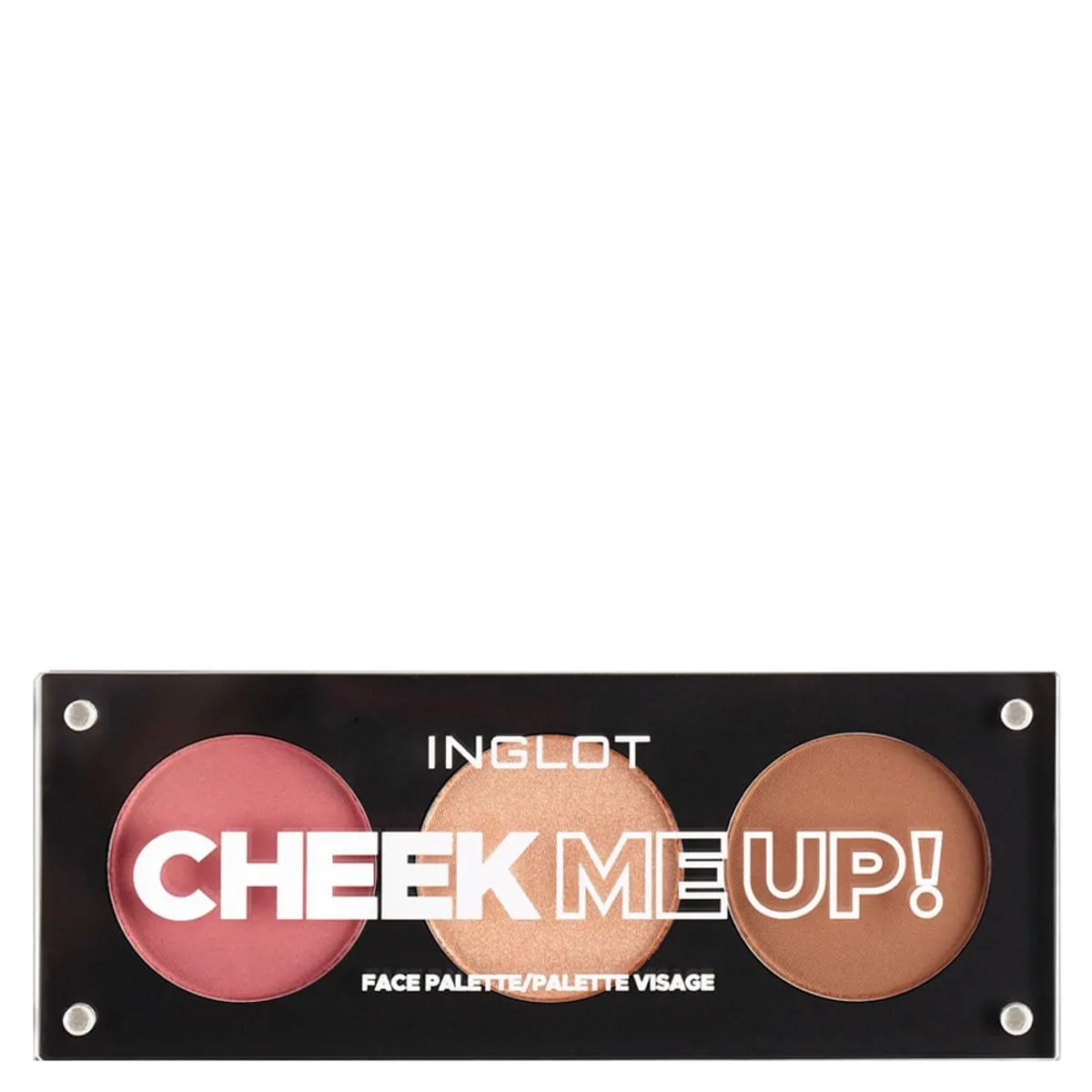Paleta Multifuncional Inglot Cheek Me Up! 7g - Inglot Cheek Me Up! Paleta Multifuncional 7g