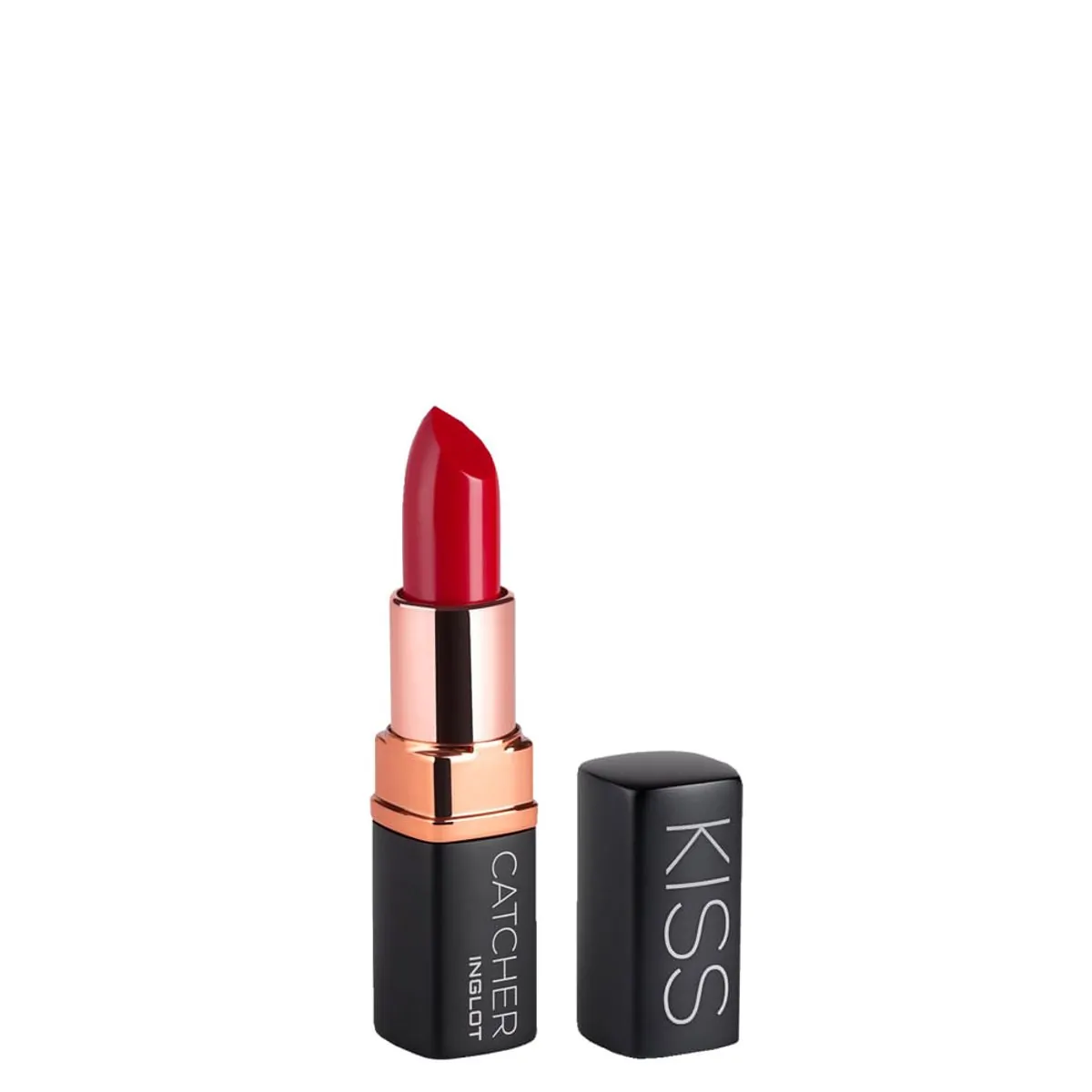 Batom Cremoso Acetinado Inglot Kiss Catcher Tango Red 905 4g - Inglot Kiss Catcher Tango Red Batom C